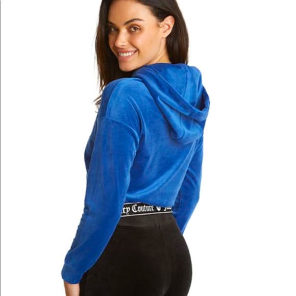 Juicy Couture Signature Cropped Pullover (… - Picture 2 of 7